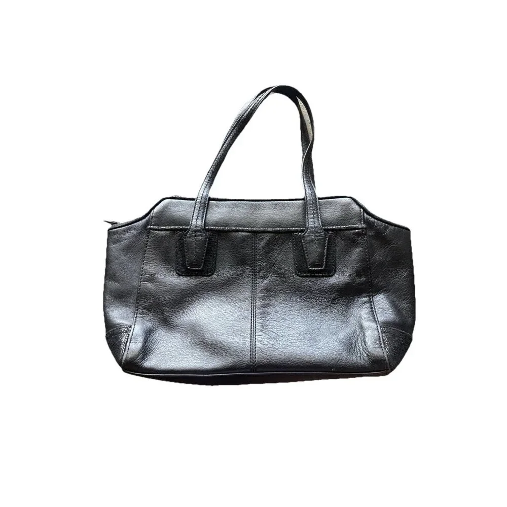 Coach Taylor Bette Mini Tote Black Leather Cross Body Bag Classic No Strap - Picture 9 of 15